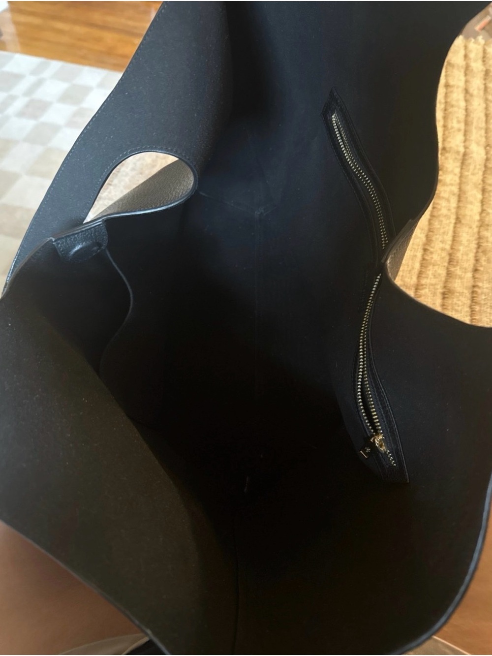 Anine Bing Black Lili Tote - Picture 5 of 10